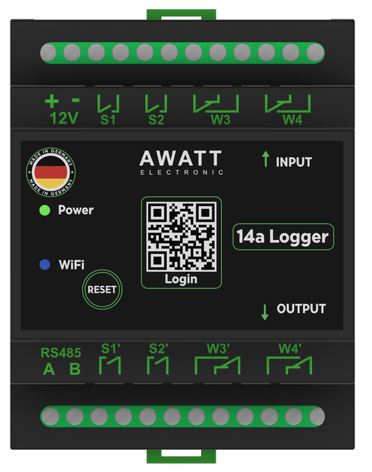 14a Logger - Universelles Energy Management System für §14a EnWG